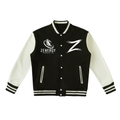 ZENERGY Signature Two-Tone Fleeced Varsity Jacket