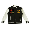 ZENERGY Two-Tone Fleeced Varsity Jacket